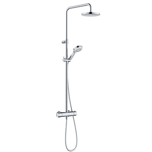 KLUDI-DIVE-DIVE-S-3S-Thermostat-Dual-Shower-System-chrom-6807905-00 gallery number 1